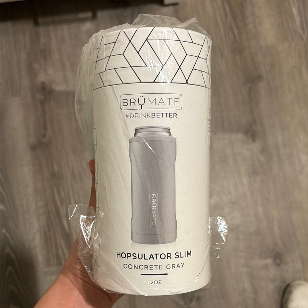 BrüMate Hopsulator Slim in Concrete Gray